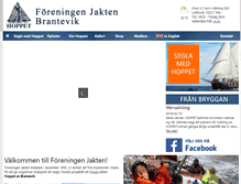 Tablet Screenshot of jaktenhoppet.com